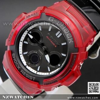 Casio G-Shock Multi band 6 Solar Special Color Watch AWG-M100SRB-4A, AWGM100SRB