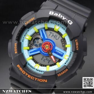 Casio Baby-G Punching Pattern Analog Digital Sport Watch BA-110PP-2A, BA110PP