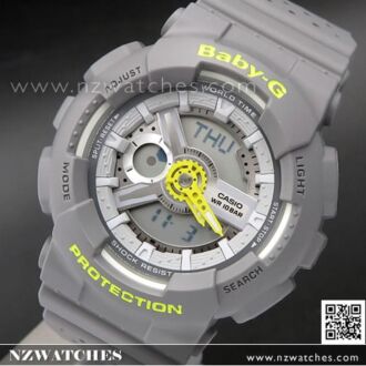 Casio Baby-G Punching Pattern Analog Digital Sport Watch BA-110PP-8A, BA110PP