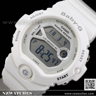 Casio Baby-G 200M Dual Time Sport White Watch BG-6903-7B, BG6903