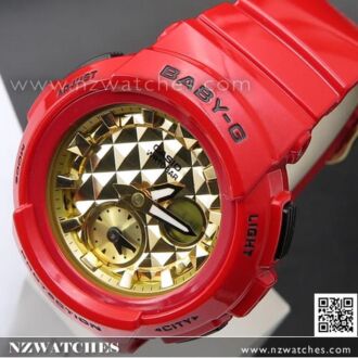 Casio Baby-G RED × GOLD Pair Model Ladies Watch BGA-195VLA-4A, BGA195VLA