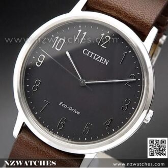 Citizen Eco-Drive Solar Calf Leather Strap Watch BJ6501-01E 