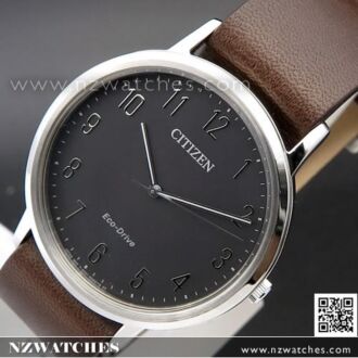 Citizen Eco-Drive Solar Calf Leather Strap Watch BJ6501-01E 