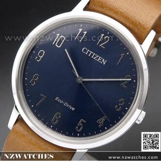 Citizen Eco-Drive Solar Calf Leather Strap Watch BJ6501-01E 