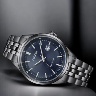 Citizen Eco-Drive Blue Dial 100M Mens Watch BM7567-50L