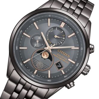 Citizen Eco-Drive Radio Controlled Solar Moon Phase Men's Watch BY1037-51H