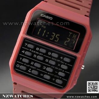 Casio Calculator Alarm Dual Time Data Bank Watch CA-53WF-4B