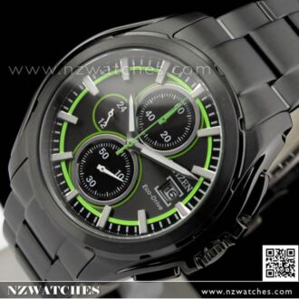 Citizen Eco-drive Chronograph Black Sports Watch CA0275-55E