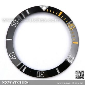 Ceramic Bezel Inserts Black White Yellow For Seiko Turtle 