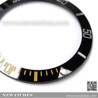 Ceramic Bezel Inserts Black White Yellow For Seiko Turtle 