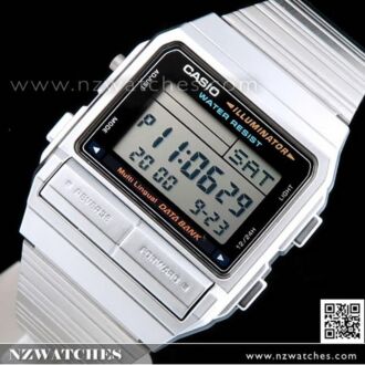 Casio Vintage Style Data Bank Golden Digital Watch DB-380G-1, DB380G