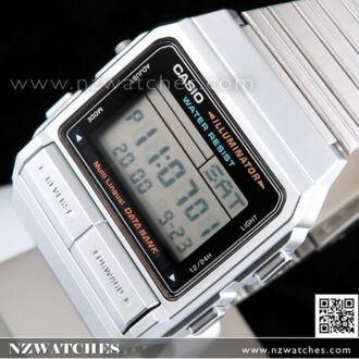 Casio Vintage Style Data Bank Golden Digital Watch DB-380G-1, DB380G