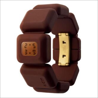 o.d.m. Chocolate DD105-7 Silicone Strap