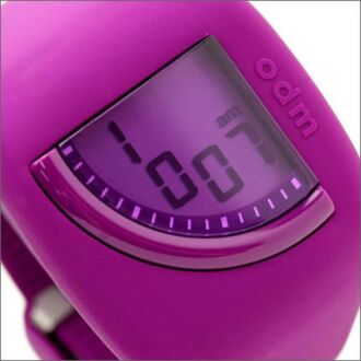 O.D.M. odm-design Quadtime Purple Watch DD128-5