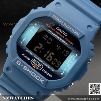 Casio G-Shock Camouflage Reversible Textile Nylon Band Watch DW-5600LU-2, DW5600LU