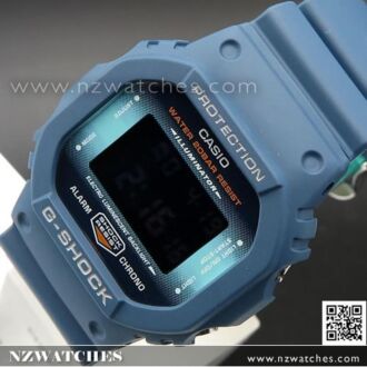 Casio G-Shock Camouflage Reversible Textile Nylon Band Watch DW-5600LU-2, DW5600LU