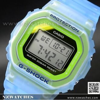 Casio G-Shock Color Skeleton Red Jelly Clear Watch DW-5600SB-2, DW5600SB