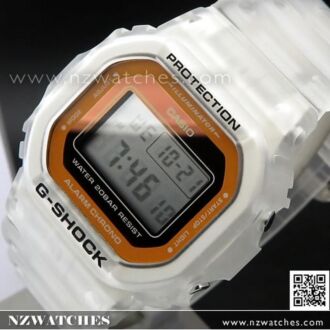 Casio G-Shock Semi Transparent Fluorescent Colors Watch DW-5600LS-7, DW5600LS