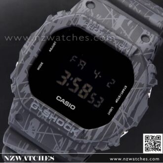 Casio G-Shock Slash Pattern Series Sport Watch DW-5600SL-1, DW5600SL