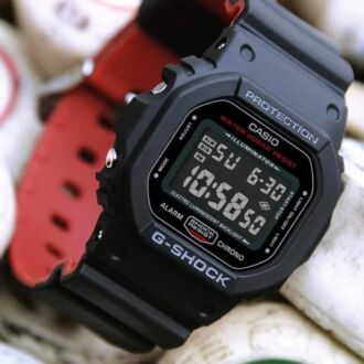 Casio G-Shock Black X Red Heritage Color Sport Watch DW-5600HR-1, DW5600HR