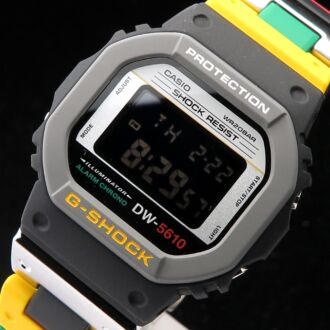 Casio G-Shock Web Limited Mix Tape Digital Watch DW-5610MT-1, DW5610MT