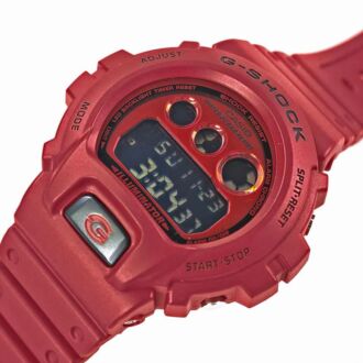 Casio G-Shock Iconic Red Series Bio-Based Red Resin Band Watch DW-5600RRB-4