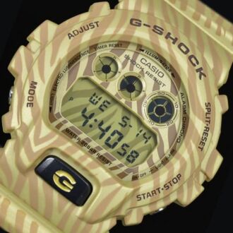 Casio G-Shock Zebra Pattern 200M Sport Watch DW-6900ZB-9, DW6900ZB