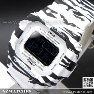 Casio G-Shock Digital Black and White Series Watch DW-D5600BW-7, DWD5600BW