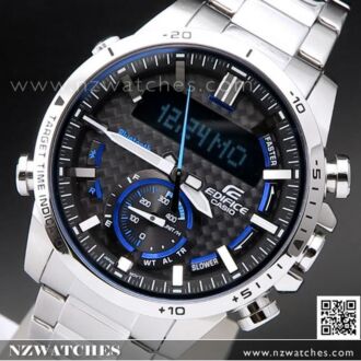 Casio Edifice Bluetooth Solar Mobile Link Watch ECB-800D-1A, ECB800D