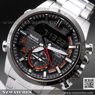 Casio Edifice Bluetooth Solar Mobile Link Watch ECB-800DB-1A, ECB800DB