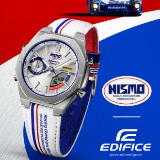 Casio Edifice Nismo Heritage Nissan Motorsports Limited Edition ECB-S10NIS-7A