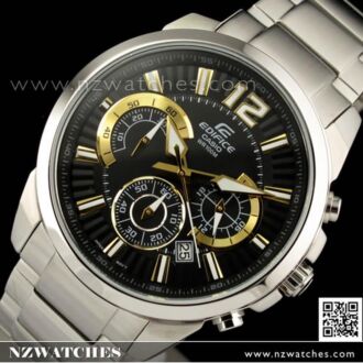 Casio Edifice 3 dials Mens Sport Watch EFR-535D-1A9V, EFR535D