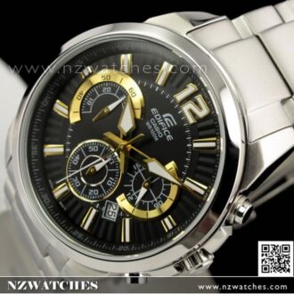 Casio Edifice 3 dials Mens Sport Watch EFR-535D-1A9V, EFR535D