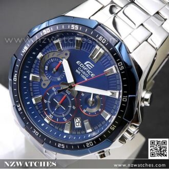 Casio Edifice Racing Blue 100M Sport Watch EFR-554RR-2AV, EFR554RR