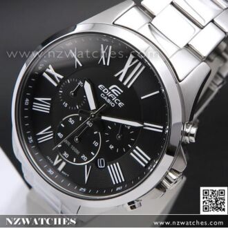 Casio Edifice Chronograph 100M Stopwatch Sport Watch EFV-500D-1AV, EFV500D