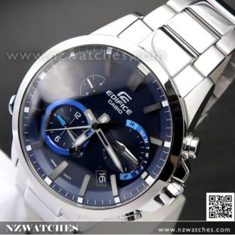 Casio Edifice Tough Solar Phone Finder Bluetooth Smart Watch EQB-700D-2A, EQB700D