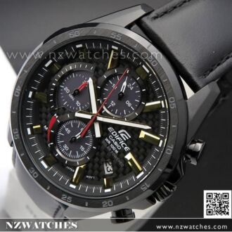 Casio Edifice Solar Chronograph Carbon Fiber Dial Watch EQS-900CL-1AV, EQS900CL