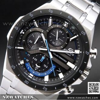 Casio Edifice Solar 100M Chronograph Watch EQS-920DB-1BV, EQS920DB