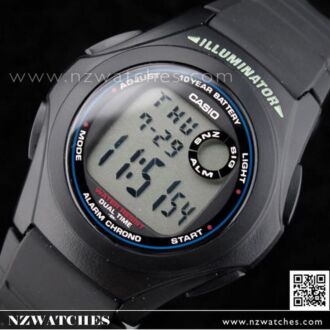 Casio Digital LCD Alarm Stopwatch Sports Watch F-200W-1A, F200W