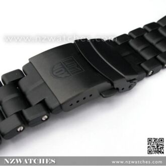 Luminox Original 23mm Replacement Black Polyurethane Link Bracelet Band