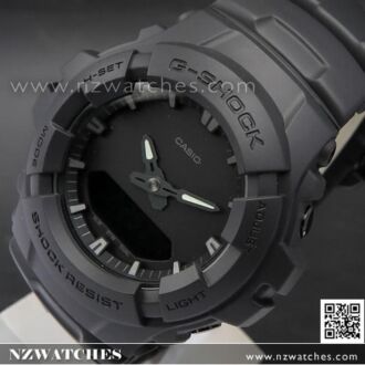 Casio G-Shock Matte Black Analog Digital 200M Sport Watch G-100BB-1A, G100BB