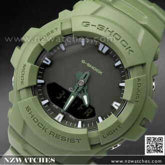 Casio G-Shock Modestly Clean Analog Digital 200M Sport Watch G-100CU-3A, G100CU