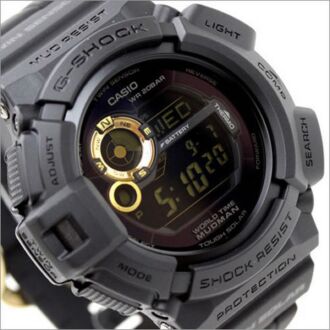 Casio G-SHOCK MUDMAN Master of G Black Motif Watch G-9300GB-1, G9300GB