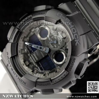 Casio G-Shock Camouflage Black Analog Digital Display Watch GA-100CF-1A, GA110BC