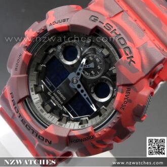 Casio G-Shock Camouflage World time Military Watch GA-100CM-4A, GA100CM