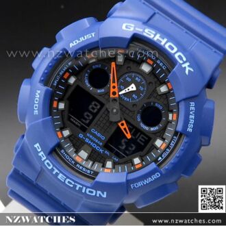 Casio G-Shock Bi-Color Analog Digital 200M Sport Watch GA-100L-2A, GA100L
