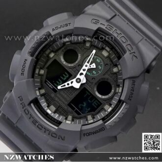 Casio G-Shock Velocity Indicator 200M Alarm Watch GA-100-1A4, GA100