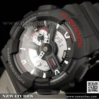 Casio G-Shock Black Analog Digital Display Watch GA-110-1A, GA110