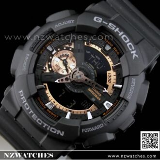 Casio G-Shock Rose gold 200M World Time Watch GA-110RG-7A, GA110RG