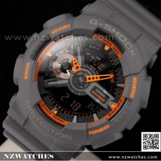 Casio G-Shock Matte Finish Analog Digital Display Watch GA-110TS-1A4, GA110TS
